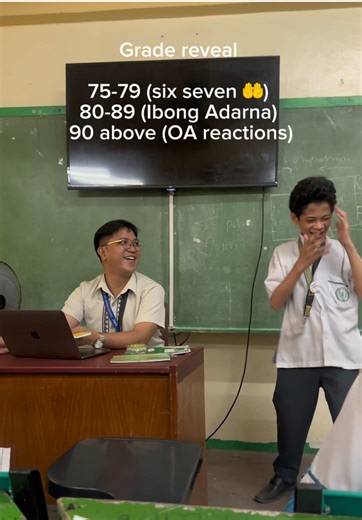 Congratulations Teachers and Students on Grade Reveals!