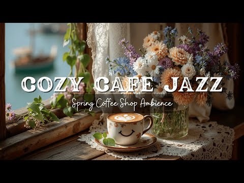 Spring Jazz Coffee Shop Vibes ~ Morning Smooth Jazz for Relaxation & Focus. ✨