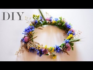 Jak upleść wianek z polnych kwiatów? DIY