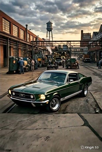 🎬 Ford Mustang Fastback 1967🔥 👉 Don’t blink… 1967 Mustang Fastback final assembly 🔥