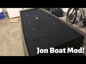 14 ft. Jon Boat Modification |COMPLETED|