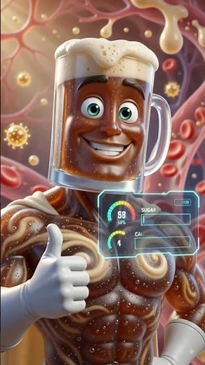 🍺🍦 What Happens If You Drink a Root Beer Float? | 3D Animation