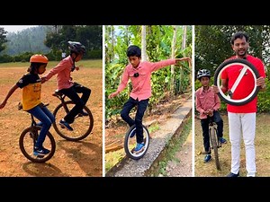 ലോക നിലവാരത്തിലെ കുഞ്ഞു സഹോദര സാഹസികർ | Lunicycle | Unicycle