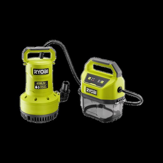 Ryobi 18V ONE  4,200L/hr Submersible Pump - Tool Only