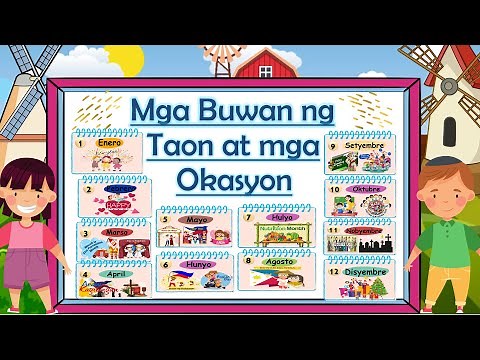 MGA BUWAN NG TAON AT MGA OKASYON