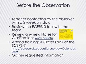 EC Grant Program Monitoring ECERS 3