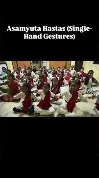 Asamyuta Hastas Samyuta Hastas #kuchipudi #dance #hastas #handguester #viral #profesionaldancer