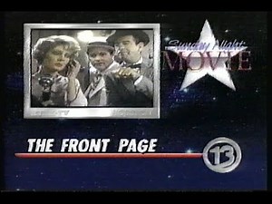 KTRK - Sunday Night Movie Commercial Breaks 9/4-5/1988