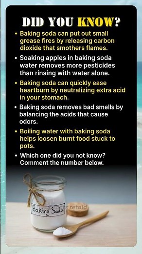 Baking Soda Beats Water On Grease Fires