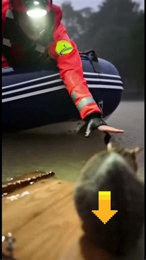#CatRescue #FloodRescue #SARTeam #AnimalRescue #feedshort # funny video