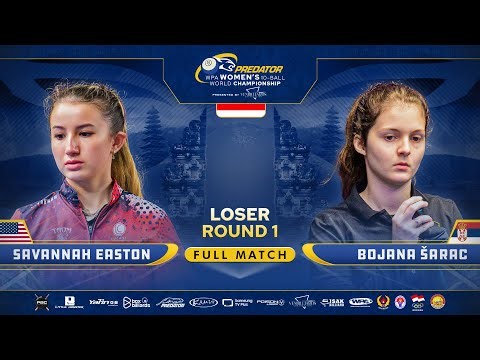 EASTON vs SARAC - Predator WPA Women's 10-Ball World championship presented by VenBilliards