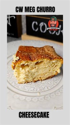 The algorithm sent this recipe numerous times, each time from a different creator. I've made this recipe many times before, but seeing it again reminded me. The original recipe is from "#Cooking with Meg", but I found it while scrolling from "Brit is Cooking." I hope you enjoy it; we have #ChurroCheesecake for the win. Ingredients: - 2 cans Crescent dough sheets - 3 blocks cream cheese (room temperature) - 3 eggs - 1/2 cup sour cream - 1 can of sweetened condensed milk - 1/3 cup sugar - 1 tsp va