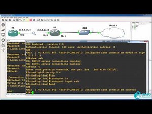 SSH configuration and Wireshark captures - Telnet bad, SSH good. Pass your CCNA Exam.