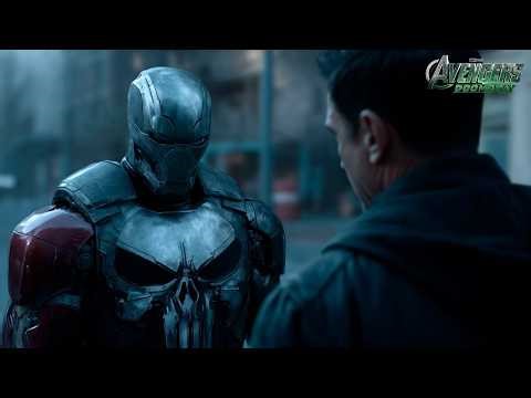 Punisher becomes War Machine and joins the new Avengers to stop Doom Stark