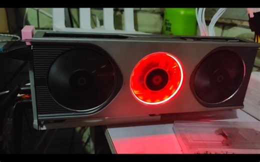 终是点亮了，昂达主板bios简直离谱，b760ITXb4上摩尔线程s80点亮成功，就是不知道安装驱动后能不能开机