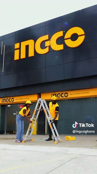 One ladder, endless possibilities! 🚀 Watch as the Ingco Multi-Purpose Aluminum Ladder adapts to every job—from painting to repairs, indoors or out. Strong, flexible, and ready for any height! #IngcoTools #MultiPurposeLadder #getitdonetoday