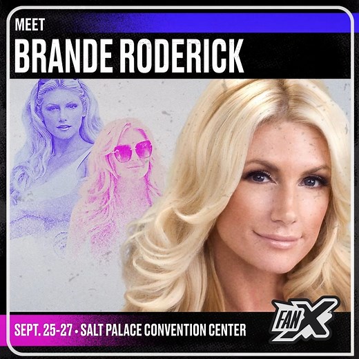 75 reactions · 22 comments |  Welcome Brande Roderick to FanX Salt Lake Comic Convention!!  Join us September 25th-27th, get your tickets: https://bit.ly/3SWRJxK | FanX Salt Lake Comic Convention | Facebook