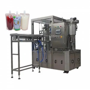 [Hot Item] Factory Supply Juice Pouch Filling Machine Standup Pouch Packing Machine