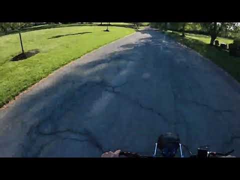 1972 Honda Trail 70 - hot rod - longer demonstration test ride