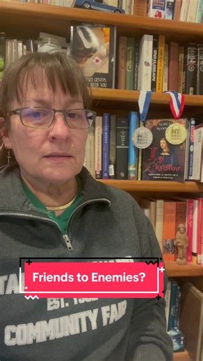I find it hard to boil things down to just one sentence, so I decided to read a confrontation between my FMC, Christine, who is giving her friend & fellow author Eustache some feedback on his most recent work. He is her most faithful supporter, but even the best of friends get into it sometimes. It’s safe to say that she loves him on a certain level, & he loves her. They’re having trouble expressing it in this scene. I, Christine is a historical novel detailing the life and literary career of Ch
