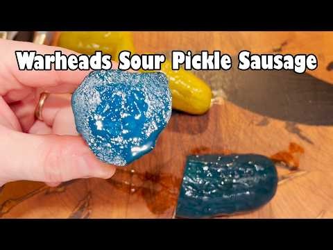 Warheads Sour Pickle Sausage