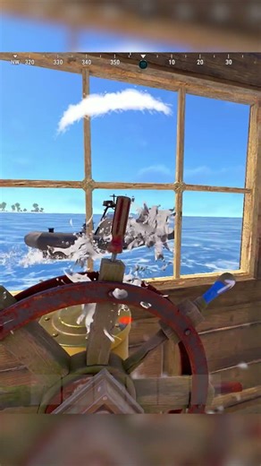 They hit me with the Deep-Sea driveby HAHA #rust #gaming #rustupdate