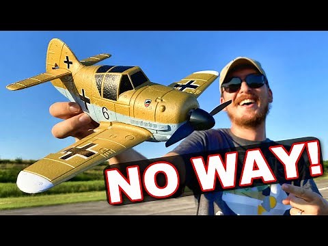 $65 BF-109 RC Airplane Warbird - NO WAY THIS WILL FLY!!