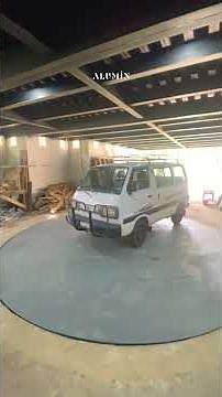 How Rotating Car Parking Works – Live Demo | 360° Rotating Parking System | Smart Parking Technology