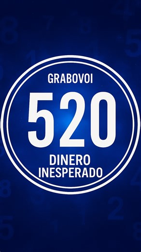 MANTRA 520 PARA ATRAER DINERO INESPERADO – SECUENCIAS DE GRIGORI GRABOVOI – LEY DE ATRACCIÓN. El código 520 es una secuencia numérica de Grigori Grabovoi utilizada para abrir caminos financieros y atraer dinero que llega sin aviso previo. Esta secuencia se repite 36 veces. Escúchala y repítela, si puedes, al menos 3 veces al día para activar su frecuencia en tu mente y en tu energía. Porque todo en las ventas empieza en tu mente. Tu energía abre o cierra oportunidades. Tu vibración atrae o aleja
