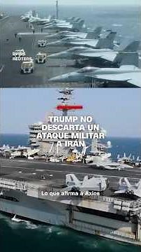 Trump no descarta un ataque militar a Irán