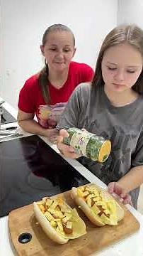 Daughter's Cooking Show Gone Wild! Mom Can't Believe It! 💕 #familytime #funny #couple