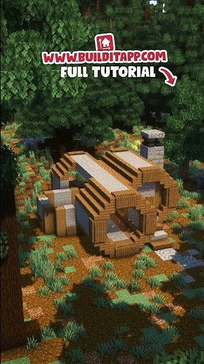 How to Build the Cylinder Mash House in Minecraft