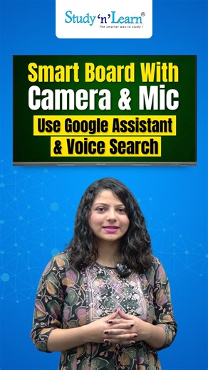 Studynlearn on Instagram: "Teachers often lose precious class time typing on the screen, navigating menus, and switching between apps while students wait. This breaks the flow of teaching and reduces classroom engagement. Studynlearn Interactive Flat Panel removes this problem with its built-in microphone that lets you control the entire panel using your voice. You simply speak, and the panel responds instantly. Explain topics like photosynthesis, show plant cell diagrams, play educational video