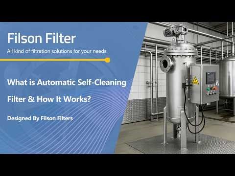 What is Automatic Self-Cleaning Filter & How It Works?