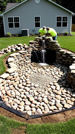 Pond Build: Dirt Patch to Backyard Oasis!