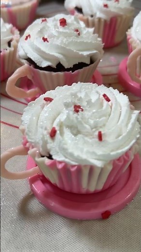 How To Make Mini Coffee Cups Cupcakes