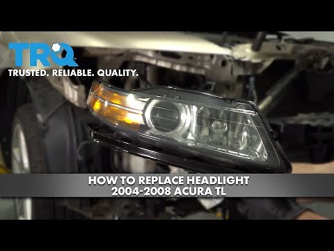 How to Replace Headlight 2004-2008 Acura TL