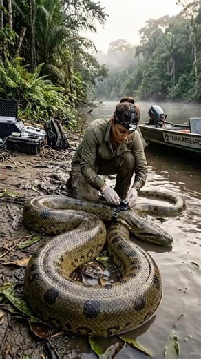 I Put a Camera on a Giant Anaconda… and It Found This