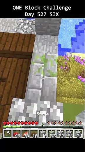 Day 527 Minecraft build challenge - ONE BLOCKS BUILD