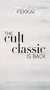 NEW! The cult classic olive-oil powered styling cream is back. 🫒 Boost shine 🫒 Smooth frizz 🫒 Define curls 🫒 Moisturize 🫒 Add touchable hold | FEKKAI