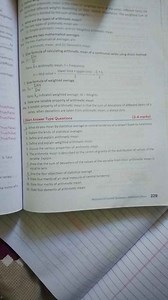 I what art the types of arithmetic mean?simple urithmetic mea... | Filo