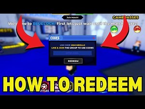 How To Redeem Codes In Blue Lock Rivals (2025)