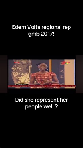 Edem Shines in GMB 2017 Competition