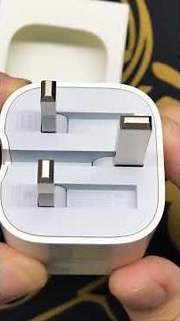 Apple 40W Dynamic Power Adapter with 60W Max ASMR開箱Unboxing #充電頭推薦 #apple60wcharger #shorts