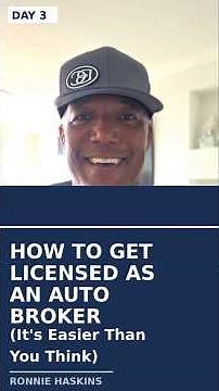 How to Get Licensed as an Auto Broker (It's Easier Than You Think)