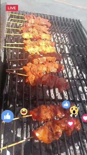 Street Food Chicken Grilled in Pattaya, Thailand. #shorts #pattaya #pattayathailand