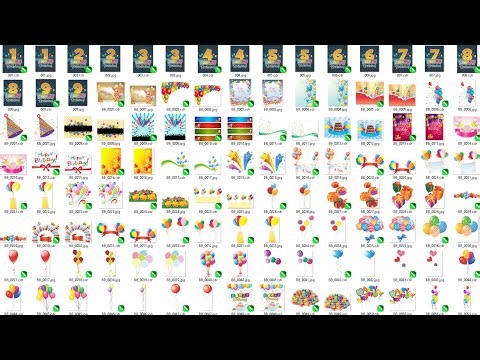 60+ Birthday Vector CDR Files Free Download