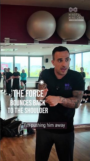 Using Frame, Roundness, and Momentum to Redirect Force #martialarts