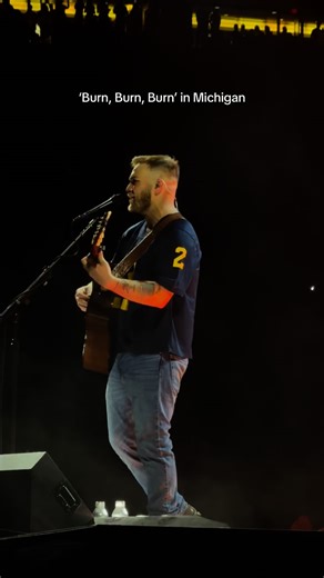 Zach Bryan Archive on Instagram: "Zach Bryan performed ‘Burn, Burn, Burn’ Saturday night in Ann Arbor, Michigan 🤧 #ZachBryan"