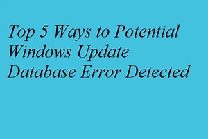 잠재적 인 Windows Update 데이터베이스 오류를 감지하는 5 가지 방법 - 백업 팁
